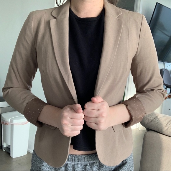 H&M Blazer with polka dot lining - Picture 7 of 8
